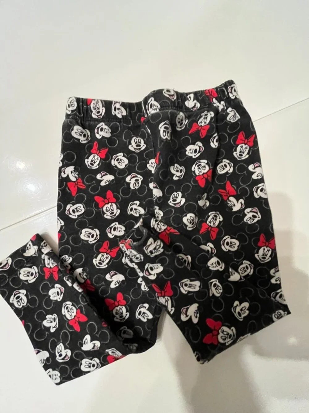 Disney Minnie Mouse‎ Print Pants 24M Cotton Blend